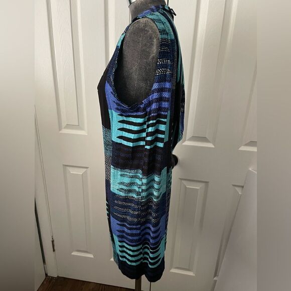 Mara Hoffman Backless Retro Print Dress Size Small - Picture 5 of 10